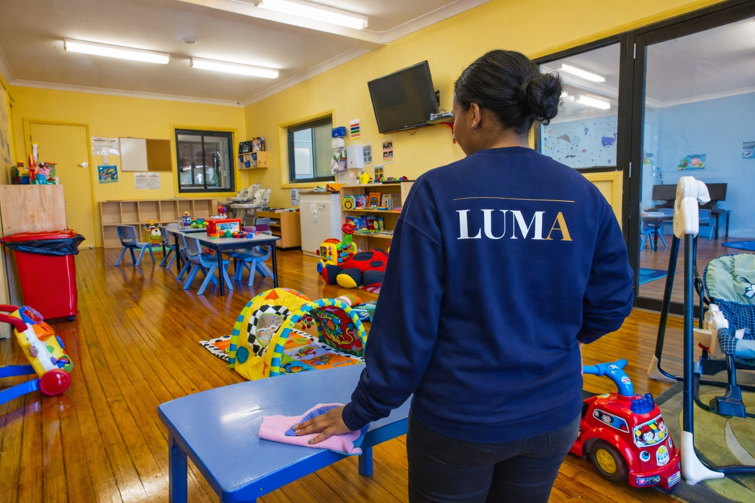 Nettoyage de garderie LUMA